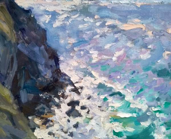 - Oil on Canvas, Painting by Jill Hudson, measuring 26 x 31 cm (H x W) framed at 28 x 33 cm £325